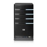 HP MediaSmart Server EX490 - Server - micro tower - 1 x C 2.2 GHz - RAM 2 GB - HDD 1 x 1 TB - Gigabit Ethernet - Windows Home Server - Monitor : none