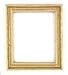 Dollhouse Miniature Set of 2 Gold Ornate Frames