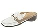 Sesto Meucci Truly | Women's Clog Shoes White Pica Calf/Beige Pica Calf