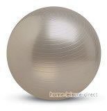 75CM ANTI-BURST SILVER YOGA EXERCISE BALL with FREE PUMP