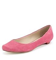 Autograph Suede Water Resistant Pumps