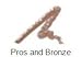 wet n wild Color Icon Kohl Liner Pencil, Pros and Bronze, 0.04 Ounce