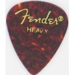 Fender Celluloid 351 Shape Shell Hvy Pick 1 Gross