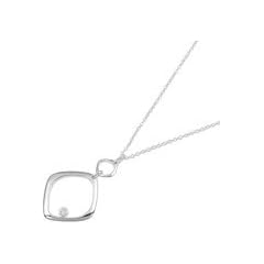 FOSSIL Damen Silber Collier 925 Sterling Silber 42 cm JF12697040