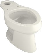 Buy Kohler Wellworth Comfort Height Elongated Toilet Bowl – Biscuit