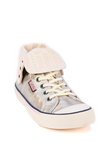 J362307-CHAMPAGNE-DESI METALLIC NAPPA LOGO SNEAKER--6