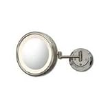 Zadro Surround Light Lighted Makeup Mirror 7X Wall-Mount - Chrome - Hardwired - SW37SW37H