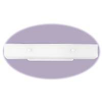 Sea Gull Lighting 4455-15 Four-Light Vanity, White Finish with White Ceramic Glass by Sea Gull Lighting