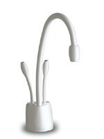 InSinkErator F-HC1100W Indulge Contemporary Hot and Cold Water Dispenser, White