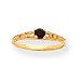 14k 3mm Garnet Birthstone Childrens Ring - Size 3