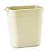 Rubbermaid 7-Gallon Plastic Wastebasket - Beige (295600BG)