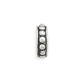 Stopper Bead Sterling Silver Slide-On Charm