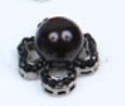 Improving Lifestyles Pearl and Rhinestone Ring Adjustable Black