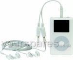BELKIN SPEAKER AND HEADPHONE SPLITTER WHITE 3M FOR IPODS CASSETTE & CD PLAYER