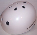 Vigor SK8 White Adult XL Skate Helmet Safety