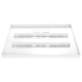 Telehook TH-PT24 Ceiling Mount for Projector. PROJ SUSPENDED CEILING TILE 8X24IN F/ TH-WH-PJ-CM TH-WH-PJ-FM PJ-MNT. 50 lb Load Capacity - Steel - White