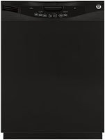 GE GLD4408RBB Full Console Dishwasher - Black