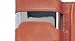 Simran 819-OT Ajmer 4 oz. Stainless Steel Flask In Brown Leather Golf Accessory Pouch