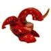 Search : Bakugan Single LOOSE Figure Pyrus Nova 12 DRAGONOID Red - 450G