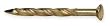 Battalion 1VZU4 Nail, Brass, 1 1/4 In L, PK 250