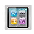 Premium Clear Soft Silicon Gel Skin Case Cover for the Apple iPod Nano 6 Gen, 6th Generation