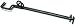 WINDSHIELD WIPER HUGGIES BLACK 2PK