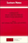 German in head-driven phrase structure grammar
