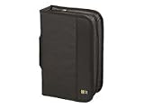 Case Logic CDW 92 - Wallet for CD/DVD discs - 92 discs - nylon - black