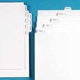 90000 Series Legal Exhibit Index Dividers, 1/10 Cut Tab, Exhibit L, 25/Pack