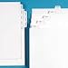 90000 Series Legal Exhibit Index Dividers, 1/10 Cut Tab, Exhibit I, 25/Pack