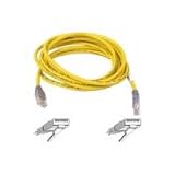 Belkin - Crossover cable - RJ-45 (M) - RJ-45 (M) - 7.6 m - UTP - ( CAT 5e ) - yellow