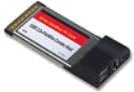 U-0091-001 USB 2.0+FireWire Combo Card