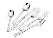 Winco 12-Piece Lafayette Teaspoon Set, 18-0 Stainless Steel, 1 Dozen, Silver
