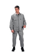 ULTRA FORCE GREY B.D.U. PANTS - Poly Cotton Twill Material - Size 2XL