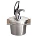 San Jamar P417 FrontLine Round Inset Container, 9-1/2" Diameter, 7qt Capacity