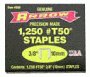 Arrow Fastener 505 5/16-Inch T50 Staples (1,250-Pack)