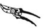 Snap-cut DELUXE HOOK TYPE HAND PRUNER
