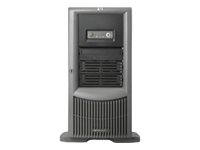 HP ProLiant ML370 G4 - Server - tower - 5U - 2-way - 1 x Xeon 3.6 GHz - RAM 1 GB - SCSI - hot-swap 3.5 - no HDD - CD - RAGE XL - Gigabit Ethernet - Monitor : none