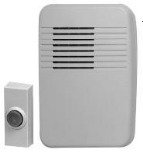 Heath Zenith SL-6166-C Wireless Door Chime, White
