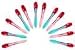 tommee tippee explora bpa free heat sensing weaning spoon 4m+ pack of 6 blue