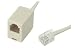 7 ft Modular Extension Cord, Straight Wired, RJ11 (6x4)