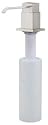 Danze D495944SS Sirius Deck Mount Soap and Lotion Dispenser, Stainless Steel