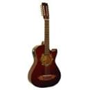 Barraza Guitars BZBS101E Bajo Sexto Guitar with 4-Band EQ Plus 1/4-Inch and XLR Outputs