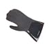 San Jamar 6786RMT Neoprene Rubber Fryer Temperature Protection Oven Mitt, 14" Length