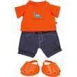 Designabear Dinosaur T-Shirt and Jeans Outfit