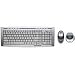 Fujitsu Siemens BDL:381K324V120-C Tastatur schnurlos 105 Tasten MS W98 D +Wheelmouse, 10 Tasten Silber