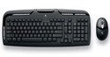 Logitech Cordless Desktop EX110 Black Keyboard & Mouse - 967561-0403