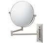 Kimball & Young 93344HW Single-Sided Hardwired Wall Mirror, Chrome