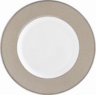 Royal Doulton Monique Lhuillier Dentelle 9-inch Gray Accent Plate