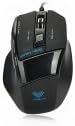 AULA Killing the Soul 7D USB Wired 800 / 1200 / 1600 / 2000dpi Game Optical Mouse - Black